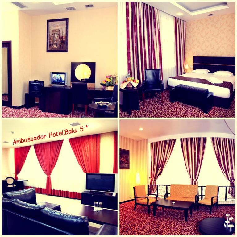 Ambassador Hotel Bakoe Buitenkant foto